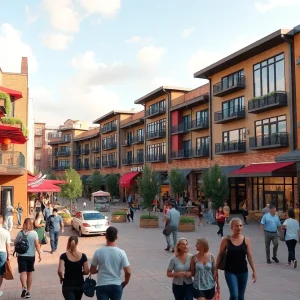 Concept art of Evo Entertainment venue in Forney