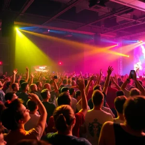 Audience enjoying a concert in Dallas