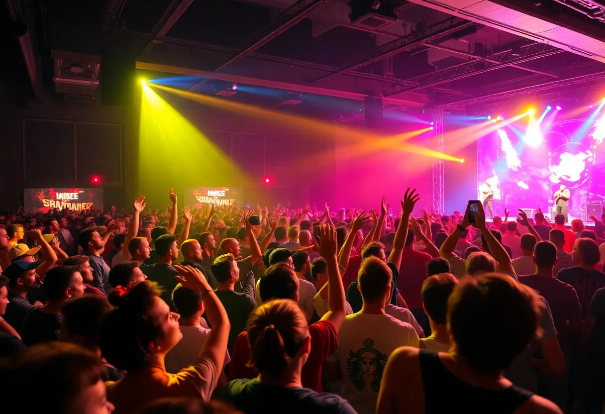 Audience enjoying a concert in Dallas