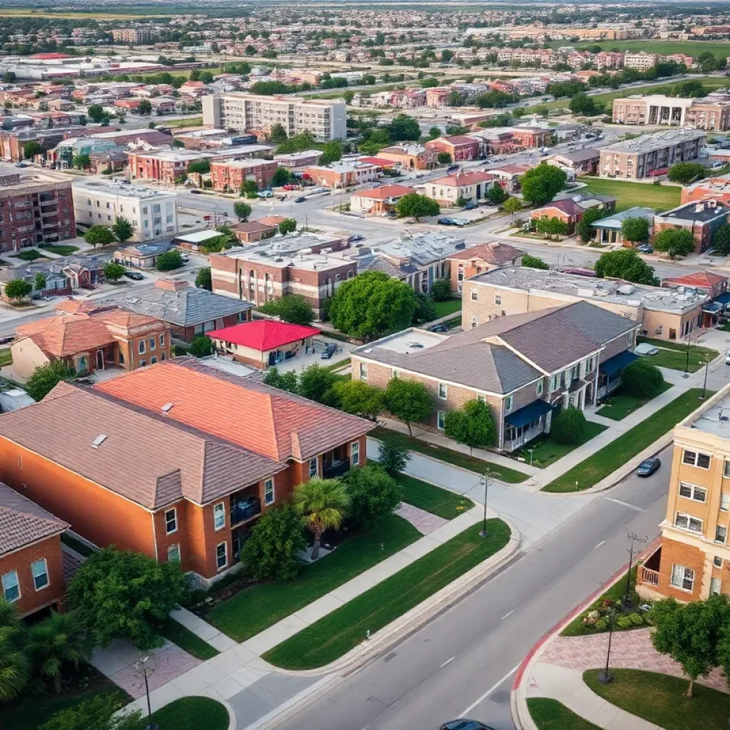 Urban development in the Southern Dallas-Fort Worth area