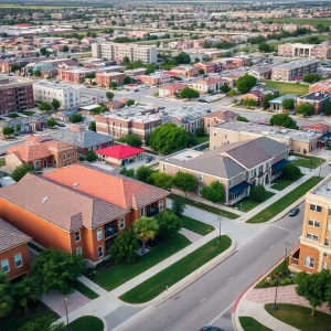 Urban development in the Southern Dallas-Fort Worth area