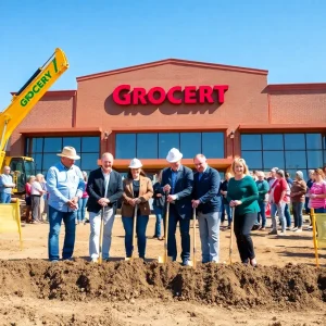 Groundbreaking Ceremony for H-E-B in Manor