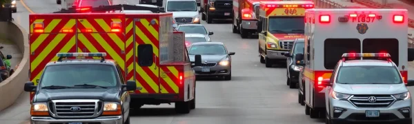 Fatal Crashes and Traffic Chaos on I-35E in Dallas