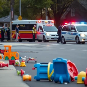 Emergency responders at school area in Oak Cliff after tragic incidents
