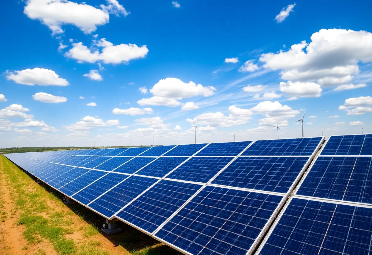 Solar Farm in Texas