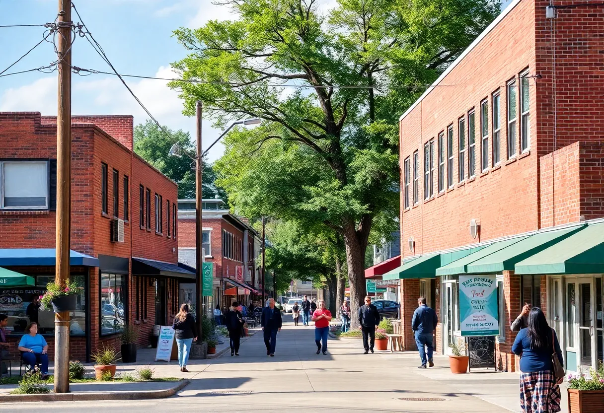 Community development in Southern Dallas with diverse neighborhoods and ongoing renovations.