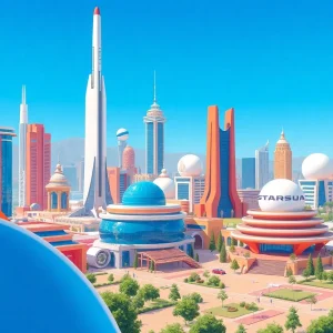 Starbase Texas City Skyline