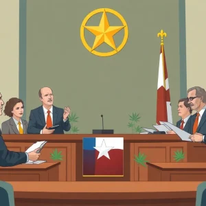 Texas House discussing the ban on THC products