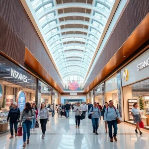 Galleria Dallas shopping mall with new stores