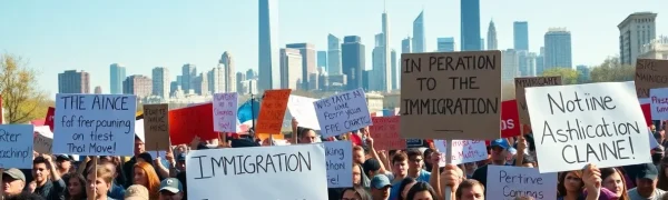 Nationwide Immigration Protests Erupt Amid Enforcement Raids
