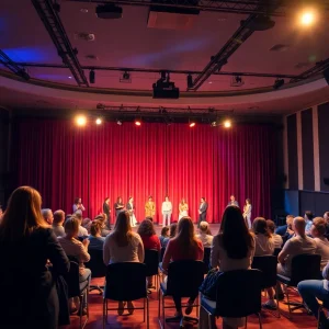 Actors auditioning at Undermain Theatre in Dallas