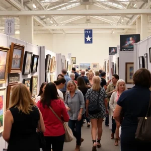 Art fair featuring Texas women artists
