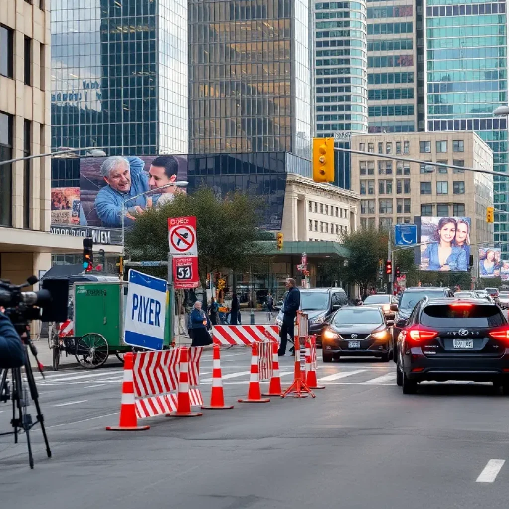 Road closures in Dallas during filming of 'Landman'