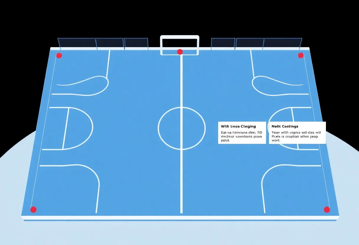 Ice hockey coaching strategy board