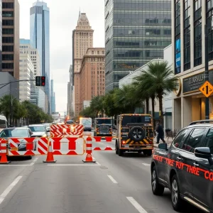 Filming of the series Landman in Dallas with road closures