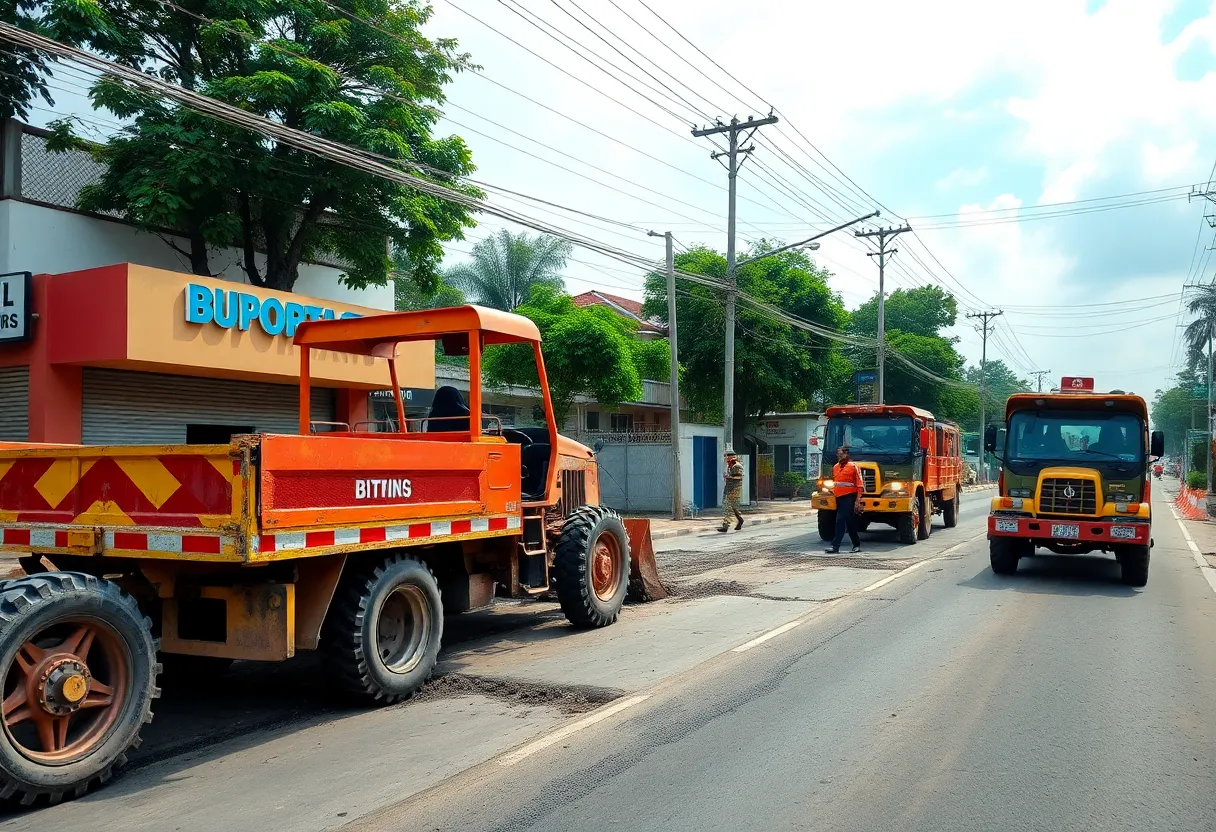 Road Expansion Construction
