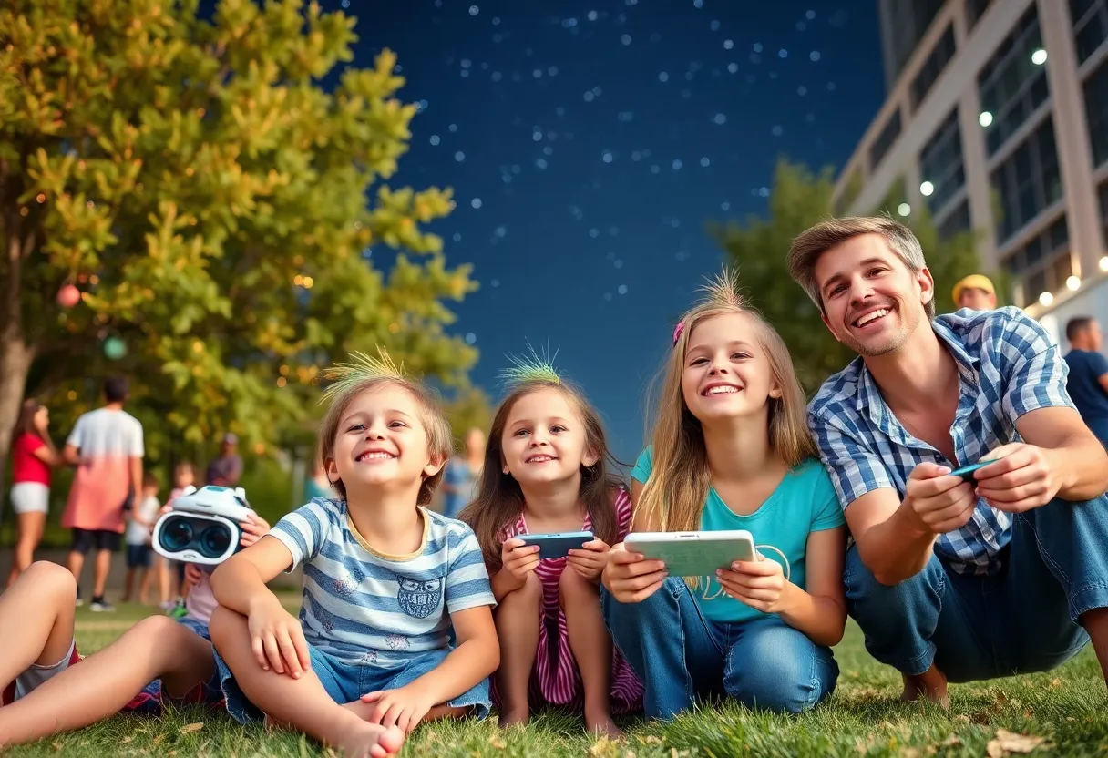 Families enjoying summer activities in Dallas-Fort Worth
