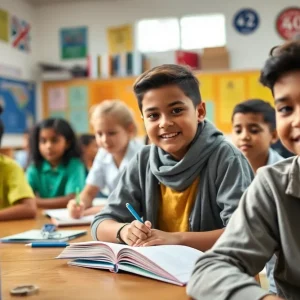 Students in Dallas schools participating in learning activities as schools improve their performance ratings