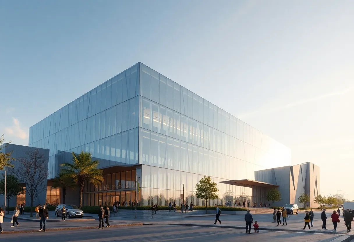 Future expansion of the Dallas Museum of Art