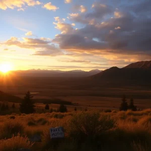 Scenic view of Emigrant Montana