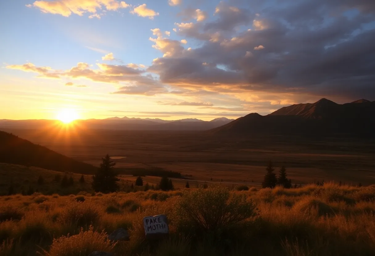 Scenic view of Emigrant Montana