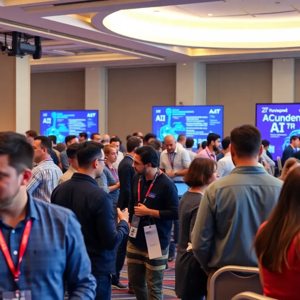 IT professionals networking at the IGNITE 2025 conference