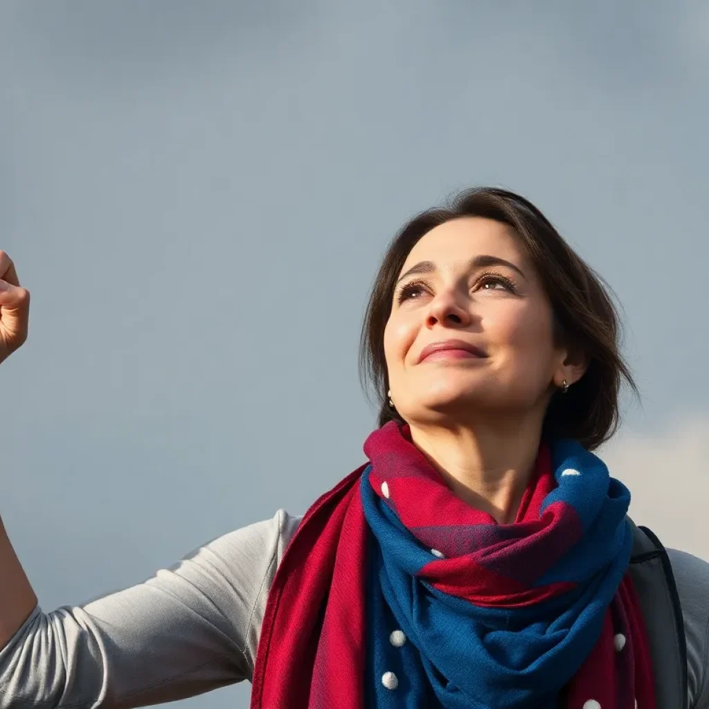 Symbol of resilience in cancer battle