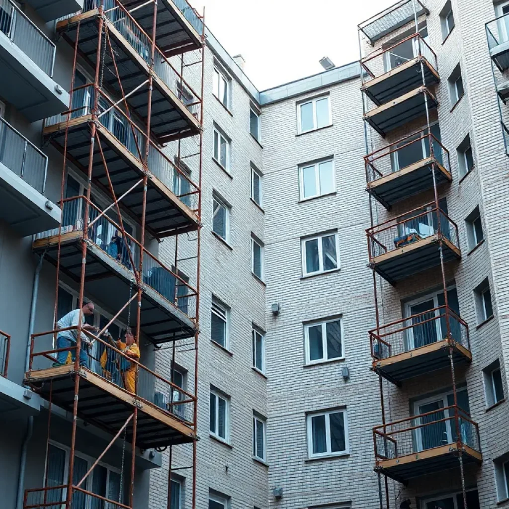 Renovation of Royal Crest Apartments in Dallas