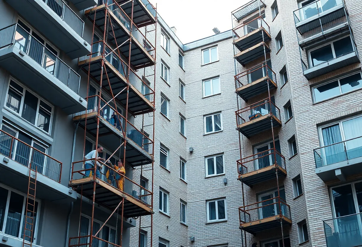 Renovation of Royal Crest Apartments in Dallas