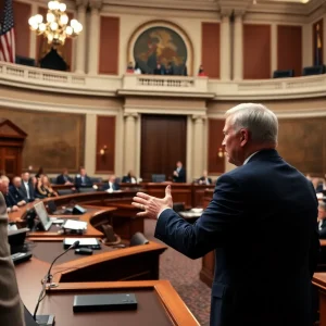 Texas House of Representatives during a legislative session.