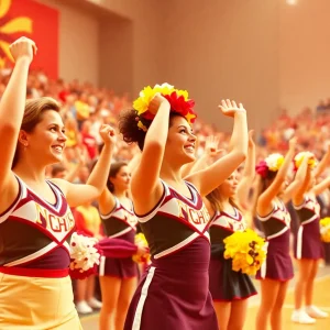 Celebration of Bring It On 25th Anniversary with cheerleading scene