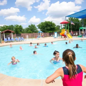 Families enjoying water activities at Dallas aquatics facilities