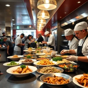 A colorful array of dishes served at a Dallas restaurant
