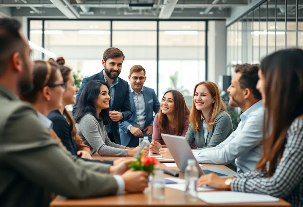 Dallas-Fort Worth office showcasing team collaboration and company culture