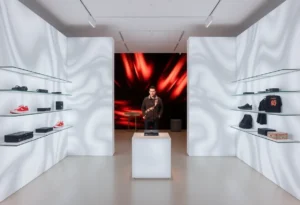 Fans attending the Dua Lipa pop-up store at Kettle Art in Dallas