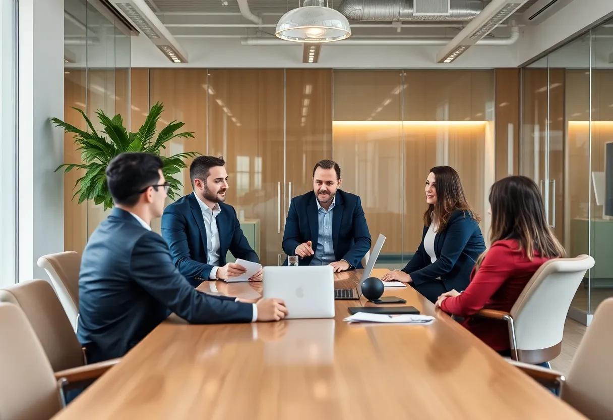 Everon business meeting regarding acquisition