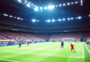 FC Dallas players celebrating a goal during the match against Colorado Rapids