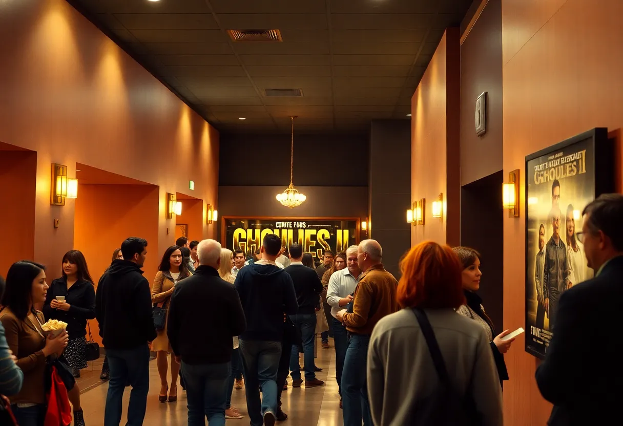 Audience at GHOULIES II screening at Alamo Drafthouse Cinema