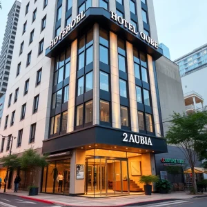 Exterior view of Hyatt House Dallas/Uptown hotel