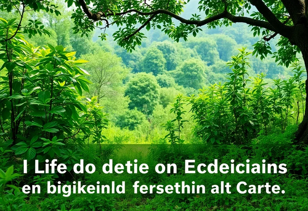 A peaceful nature scene honoring an educator's legacy.