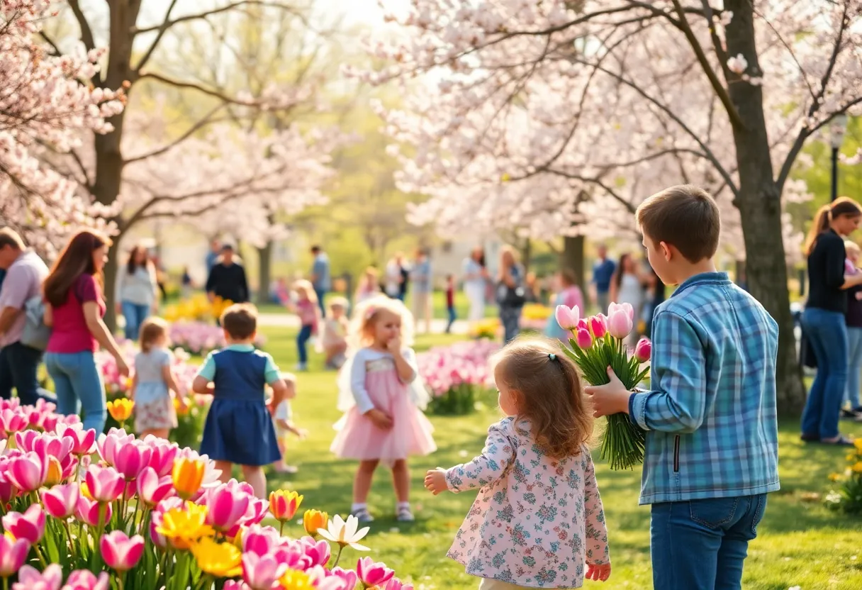 Families enjoying Spring Break activities in Dallas-Fort Worth