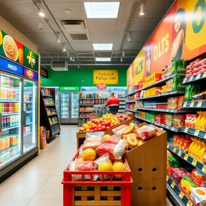 Interior of a Yesway convenience store featuring foodservice offerings.