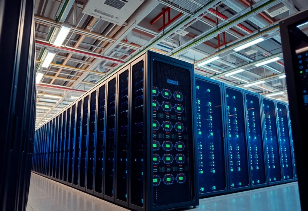 Data center with advanced technology and infrastructure