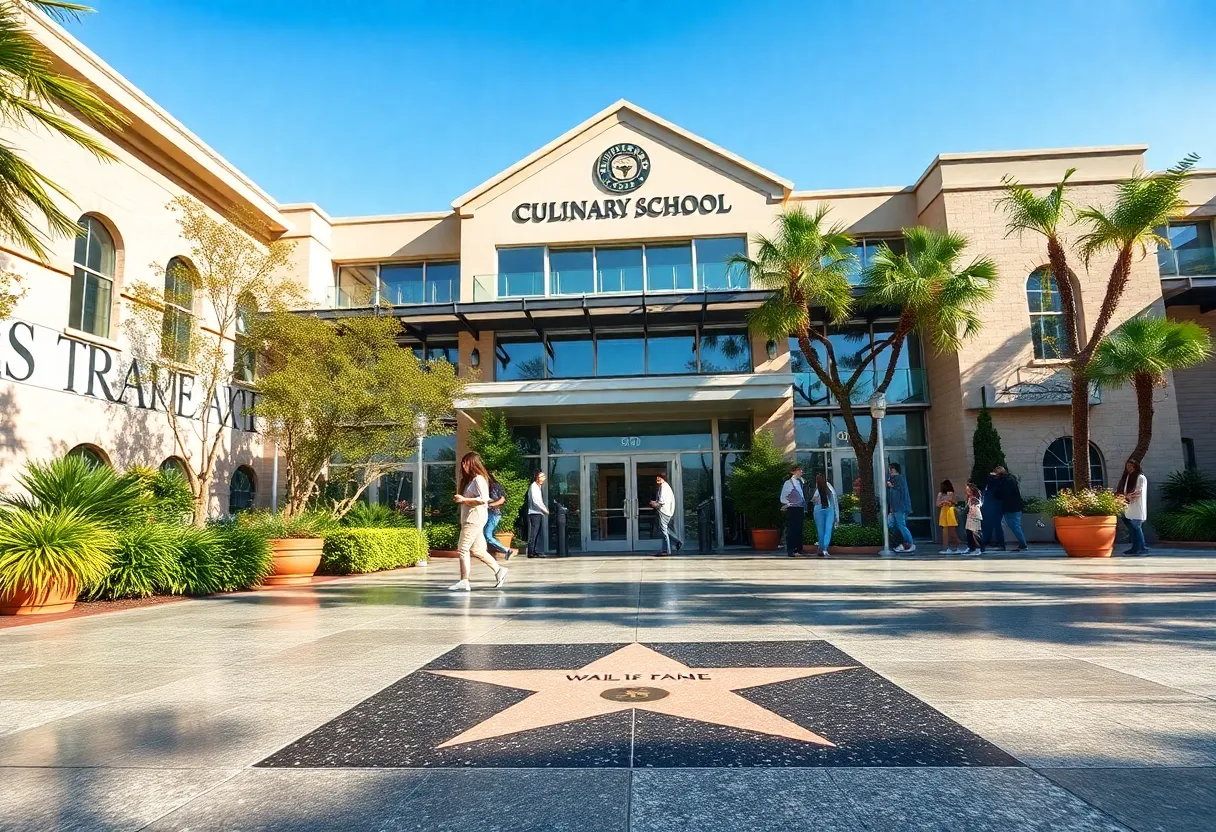 Star on Culinary Institute of America's Walk of Fame