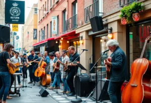 Performers at a live music venue in Dallas