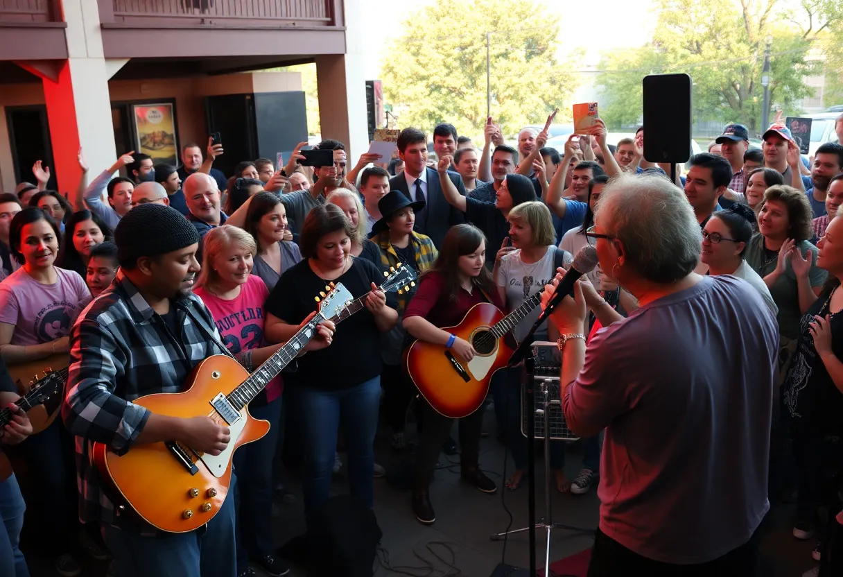 Dallas musicians performing at the JAMBALOO Music Prize concert