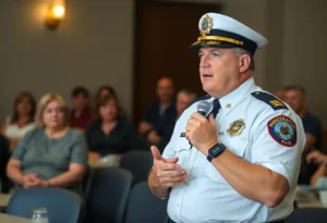 Dallas Police Chief discussing local law enforcement policies