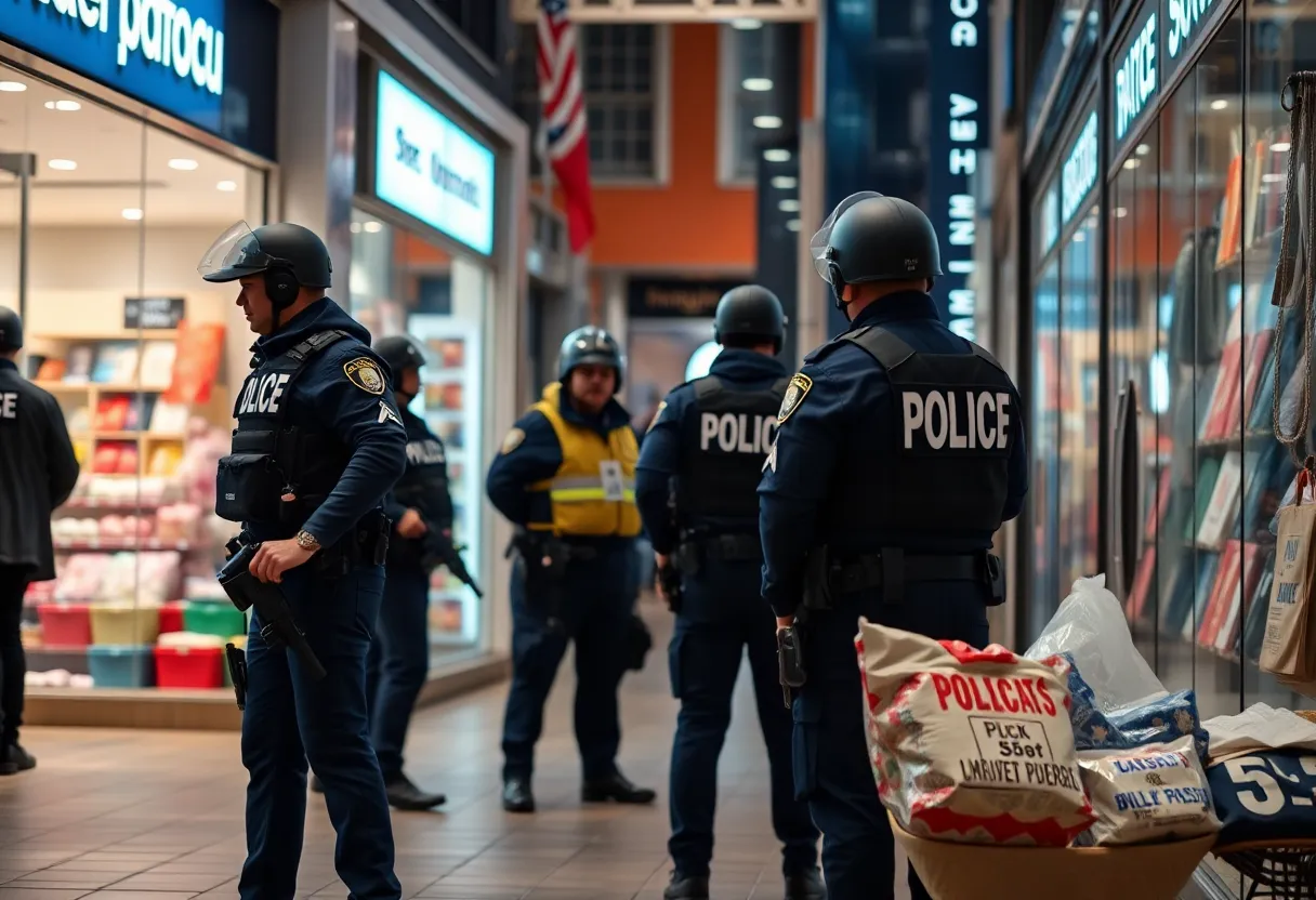 Dallas police operation involving retail theft arrest