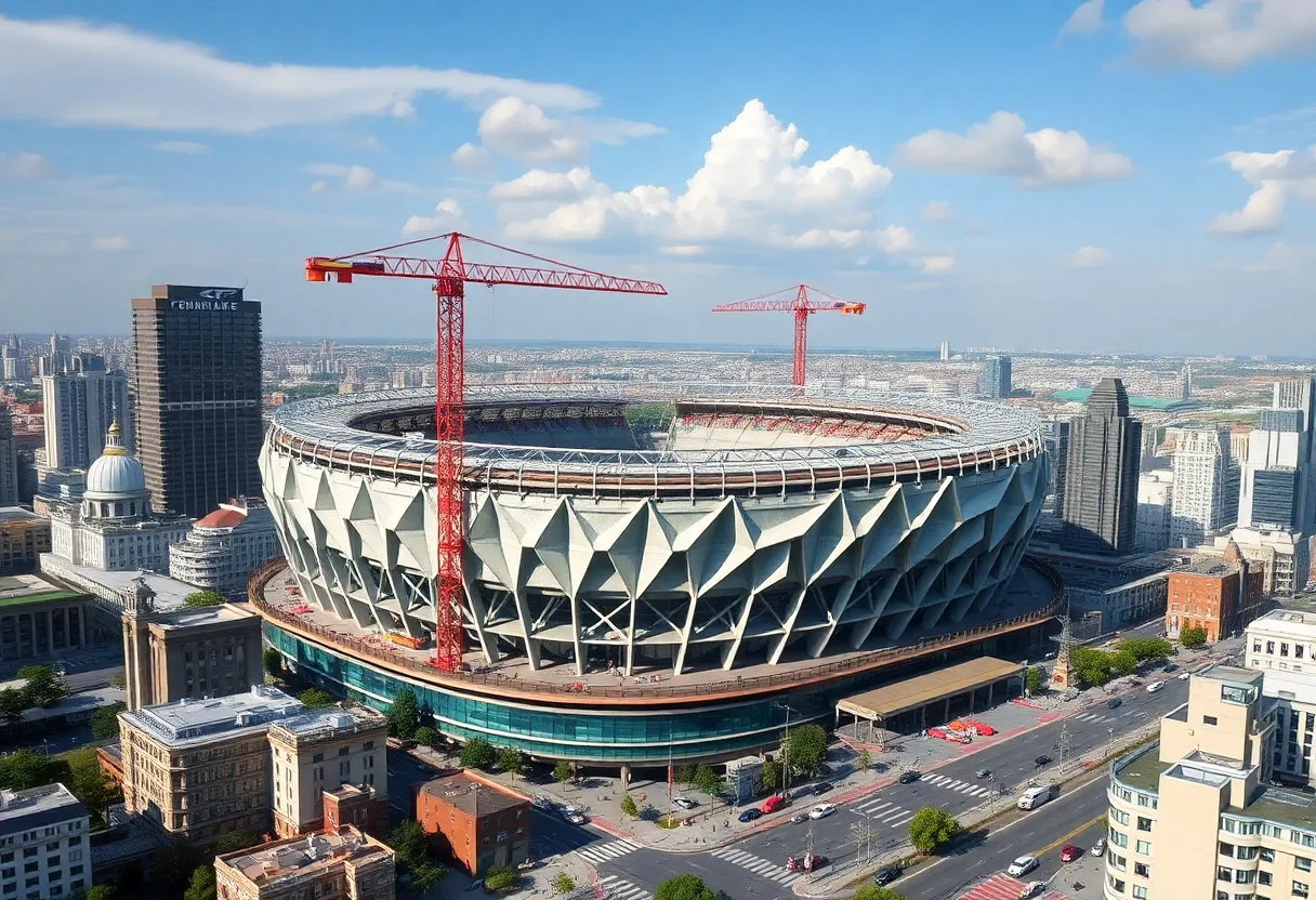 Concept image of the Dallas Stars new arena