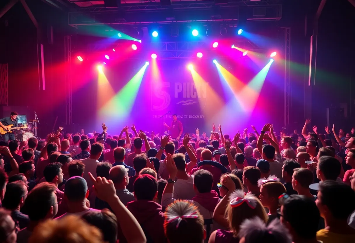 Dropkick Murphys performing live at a concert